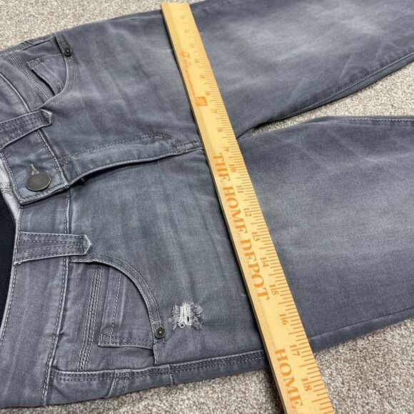 Democracy womens Ab Solution skinny jeans sz 4 gray jeans stretch denim - Picture 8 of 12